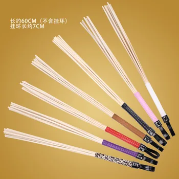 60cm BDSM Long Straight Rattan Prop Whip Flogger Spanking Paddle Cane Riding Crop Flirting Game Adult Sex Toys for Couple 6
