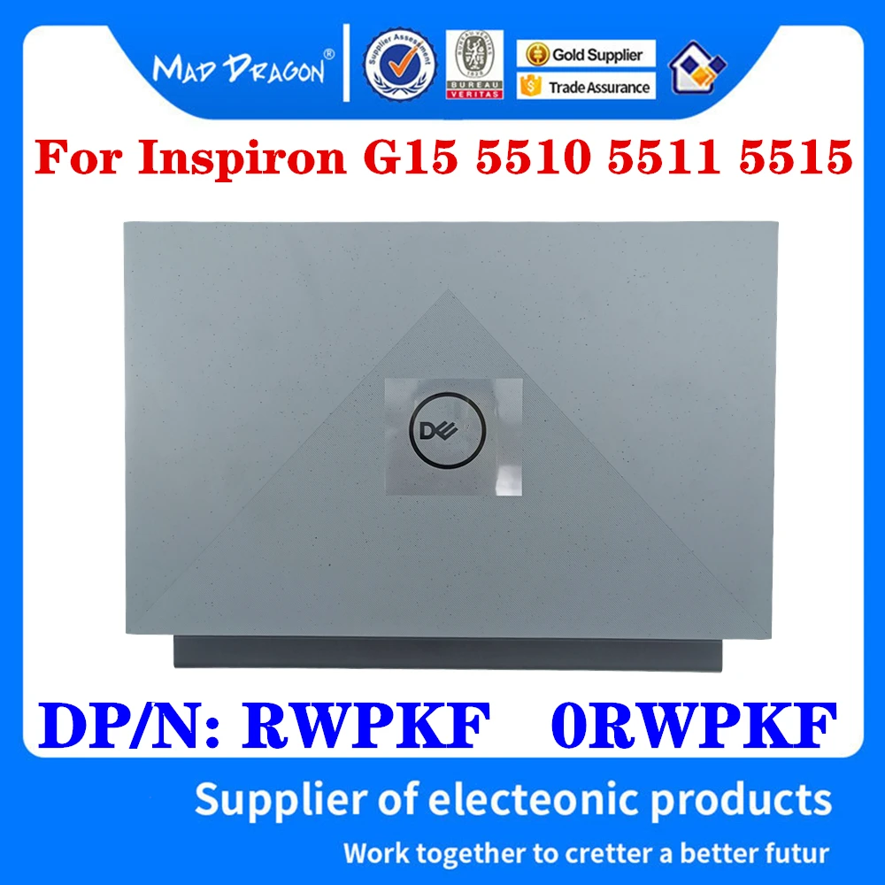 

Новый оригинальный игровой ноутбук RWPKF 0RWPKF AP36N0002B1 для Dell Inspiron 15 G15 5510 5511 5515, верхняя черная крышка ЖК-дисплея, зеленая оболочка