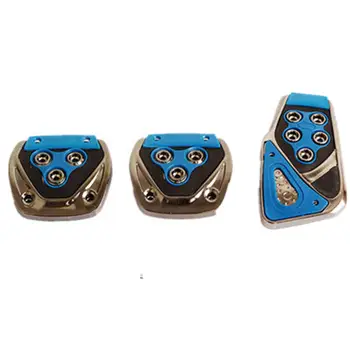 

3 PCS Non-Slip Performance Foot Pedals Pads Covers For Manual Car Universal New