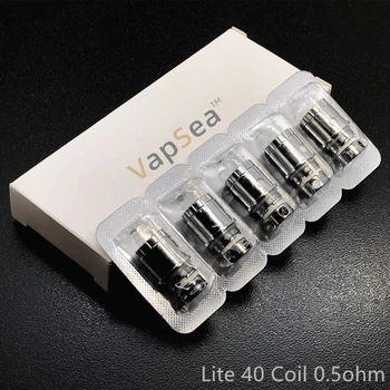

5pc/Pack Coil Vape Head Atomizer Replacement OCC 0.5ohm MTL Coil Core For Jomo Lite 40 Vape Coils