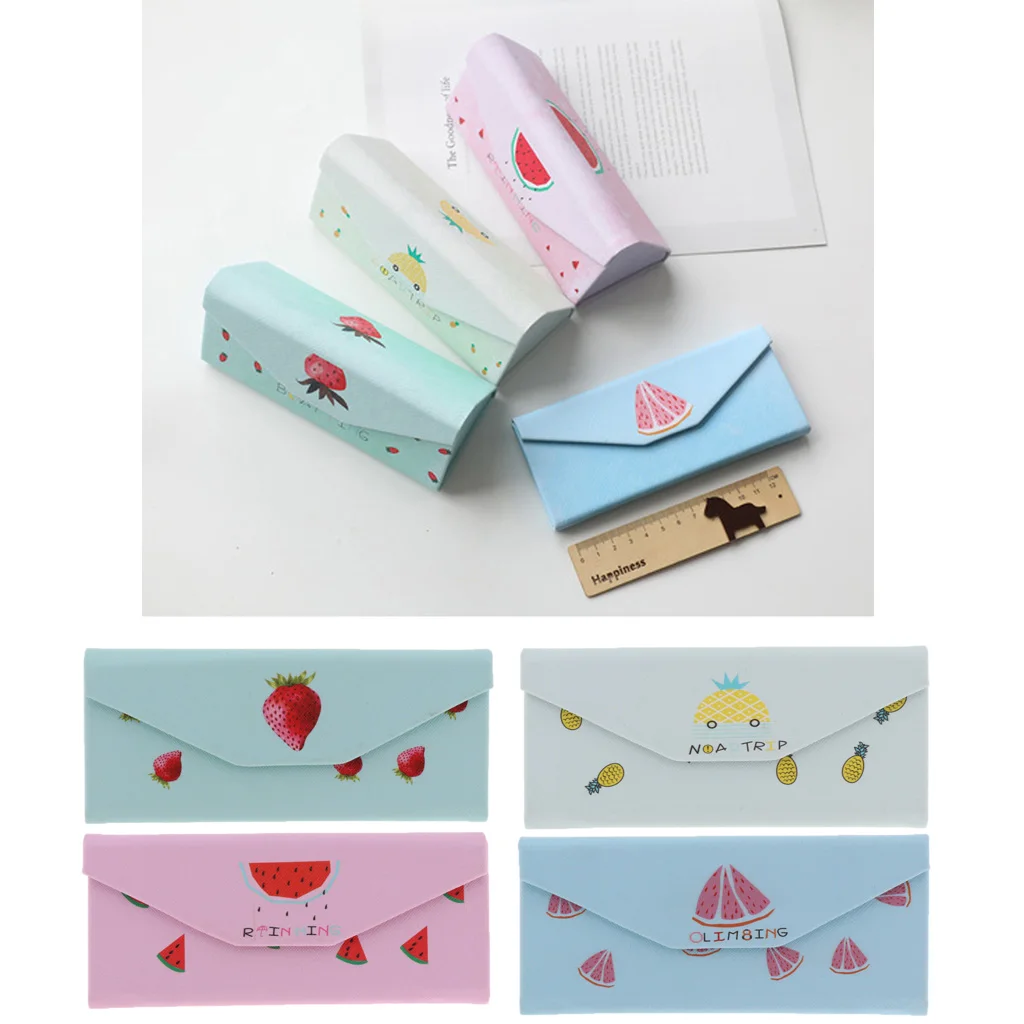 

Travel Hard Foldable Glasses Case Sports Sunglass Eyeglass Container Box Bag Sunglasses Protector Holder Case