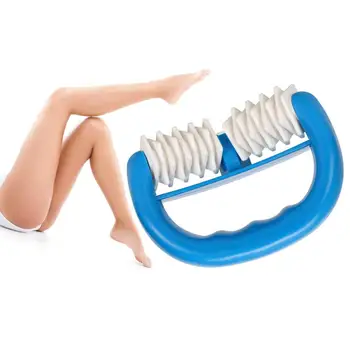

Portable D Type Fat Control Dual Roller Massager Anti Fatigue Pain Relief Tool Helps you to have a compact beautiful figure