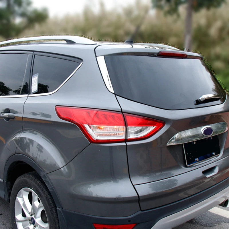 Для Ford Escape Kuga 2 2013 2014 2015 2016 2017 2018 2019 хромированный задний спойлер крышка