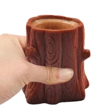 Jouet rétractable Anti stress, tasse d'écureuil maléfique, décompression, Anti stress, anxiété, porte stylo, jouet souple amusant