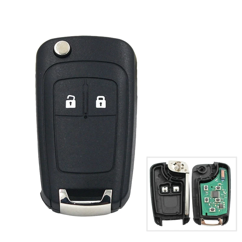 2 Buttons 434MHz With ID46 Chip Car Remote Control Key Fob for Chevrolet Aveo Cruze Orlando HU100 Blade | Автомобили и мотоциклы