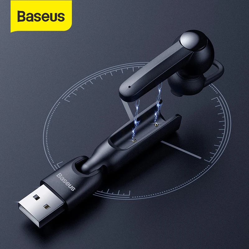 Baseus Bluetooth Earphone Single Handsfree Earphone Car