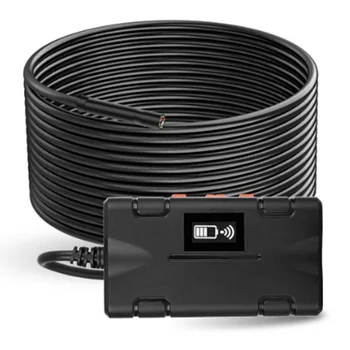 

F270 Wifi Endoscope Camera 8mm Lens 1080P Waterproof Mini Borescope Camera Hard Tube Wire 10M Cable