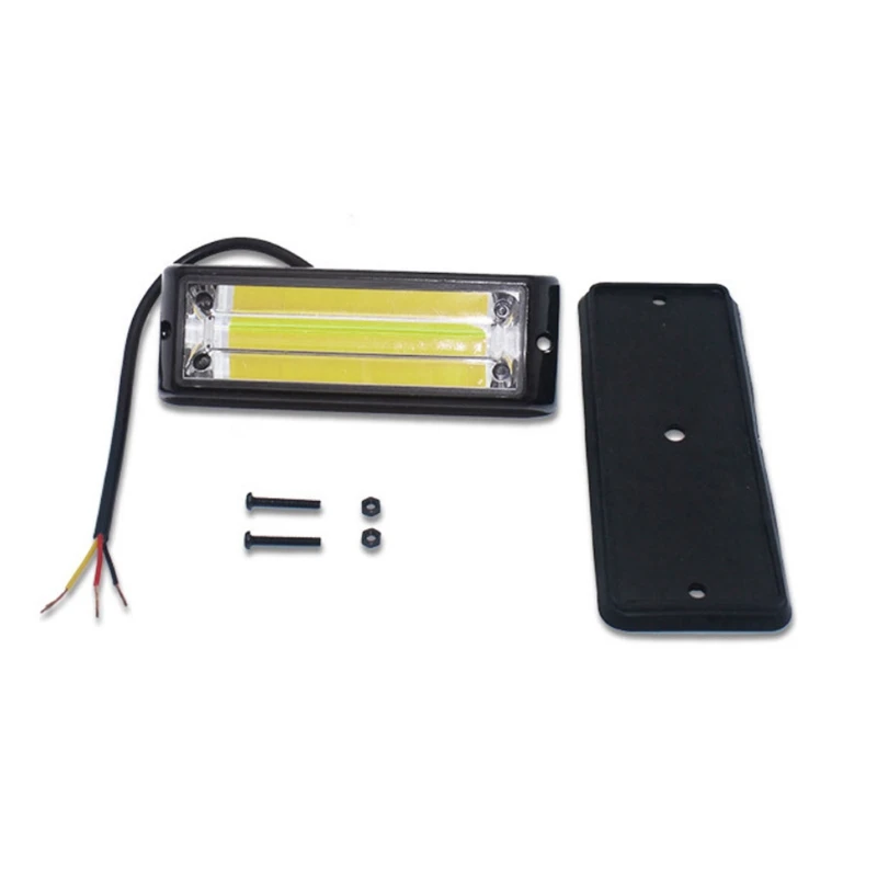 

1pc CarTruck Light For Auto Trailers Side Marker Light Emergency Flashing H8WE