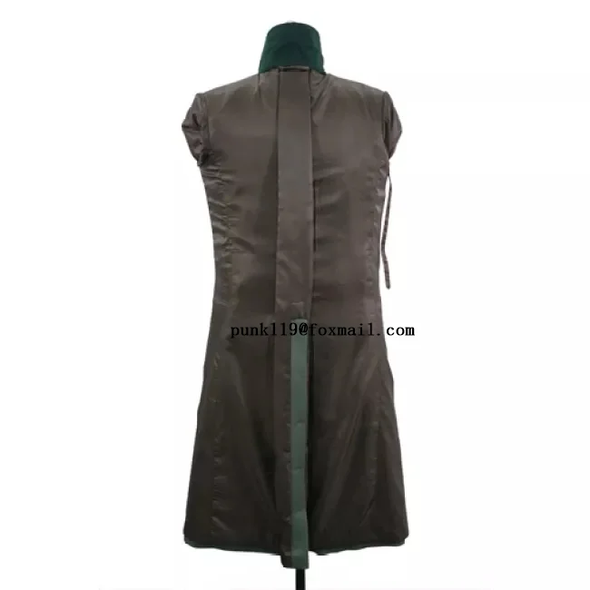 Repro-WWII 독일 M40 Waffen SS 장교 개버딘 그레이트 코트, 재현