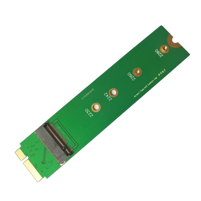 50 компл. M.2 NGFF SATA SSD конвертер адаптер карта для Apple 2012 MacBook Air A1465 A1466 Новый
