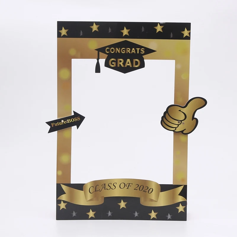 

Graduation Season Photo Frame Hand-Held Photo Frame Graduation Season Photo Props Graduation Party Decoration Accessories 1Pcs