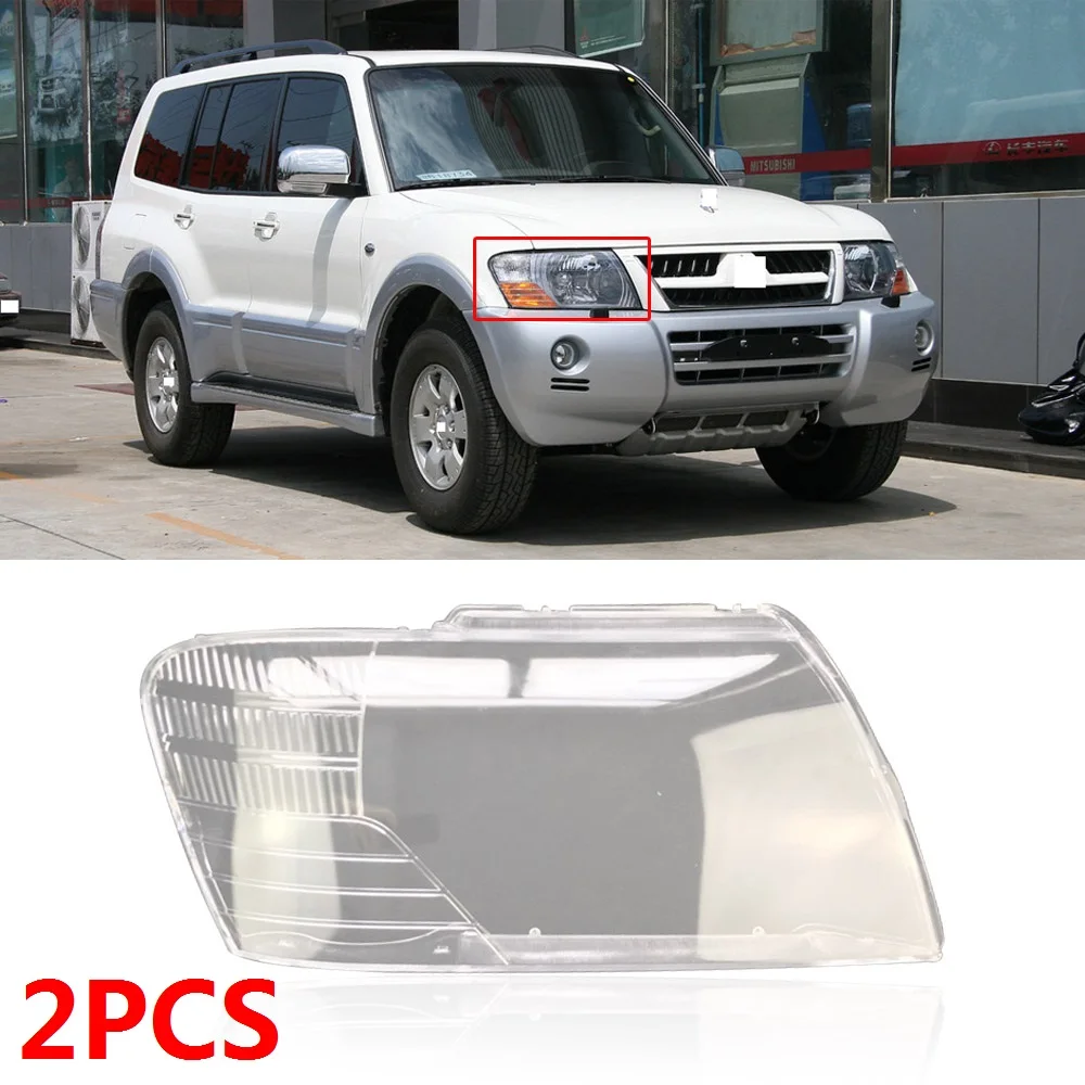 CAPQX 2 шт. для Mitsubishi Pajero V73 V75 V77 03 11 передняя фара водонепроницаемая яркая абажур
