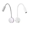 LED Hose Wall Lamp  1W 3W  Flexible Hotel Bedside Reading Wall Light Modern Fashion Book Lights Aluminum LED Bulb AC85-265V 4