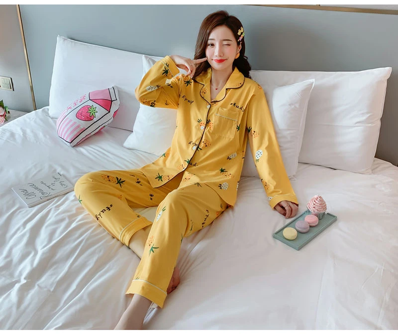 Outono Mulheres Grávidas Nusing Define Impressão Maternidade Amamentação Pijamas Inverno Gravidez Ternos Roupas Maternas 2020 19 Cheap Cápsulas de dormir
