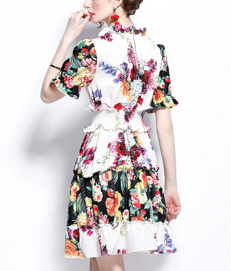 Fashion-Summer-Floral-Beach-Dress-2023New-Women-Sweet-Rose-Flower-Print-Puff-Sleeve-Ruffles-Elastic-Waist.jpg