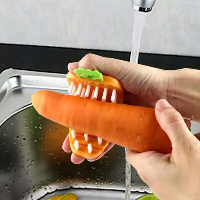 Multifunction Vegetable Fruit Cleaning Brush Flexible Potato Carrot Bendable  Cleaning Brush Kitchen Cleaning Tools Accessories - AliExpress