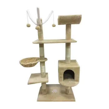 

Cat's Tree Tower Condo Scratcher Home Furniture Pets House Hammock Cats Climbing Furniture Pets House Hammock Cat's Tree Tower