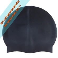 

Swim Elastic Put on Easily Silicone Silicone Swimcap Long Hair for Training Comfortable child Portable firm