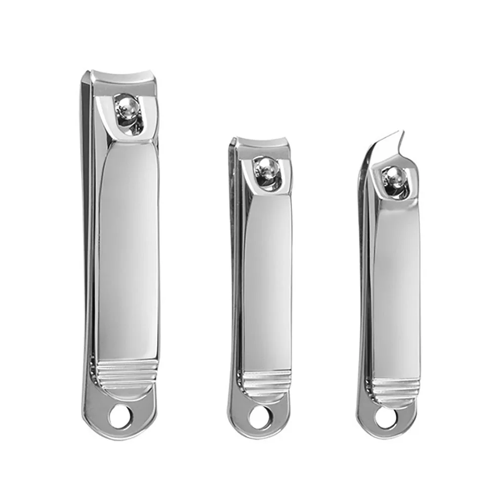 

Professional 3pcs Nail Clippers Set Cutter Fingernail Cutting Machine Trimmer Manicure Files Stainless Steel