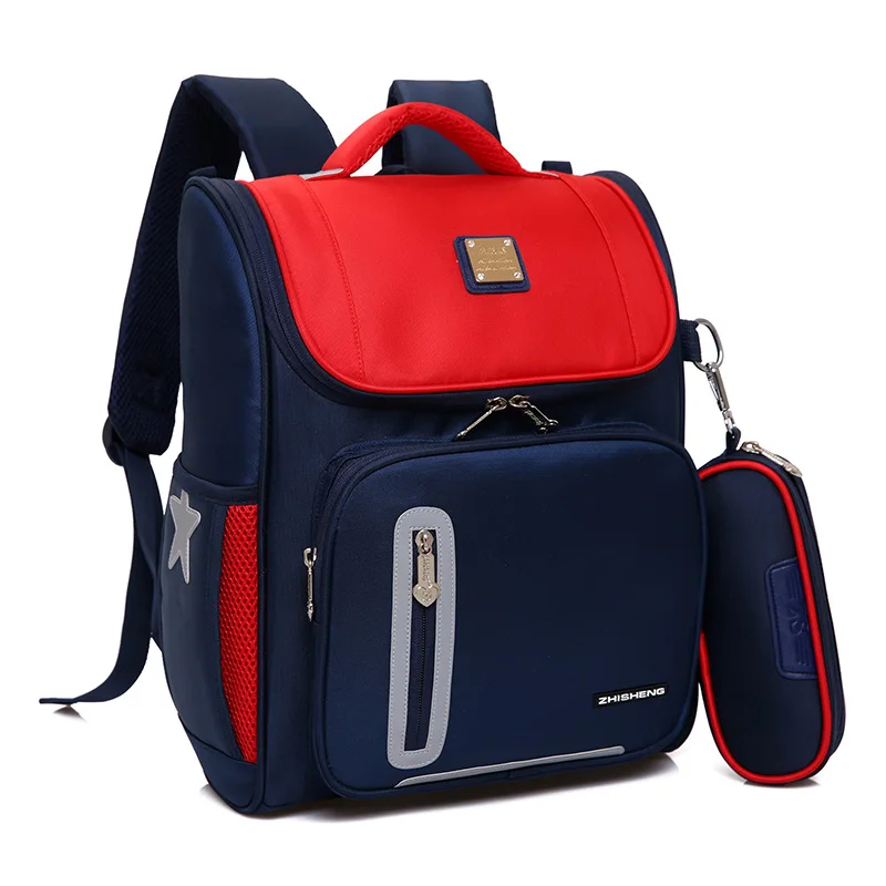 

2018 Children Backpack Schoolbag for Elementary School Students Customizable Logo Korean-style Anti-Spillage CHILDREN'S School B