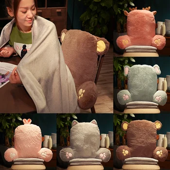 

Office Bedroom Sofa Bedside Cushion Back Pillow Comfort Fluffy Chair Cushions Seat Pad Cute Cuscini Letto Pillows BD50CU