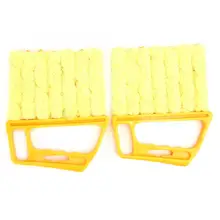 2 шт. устройство для чистки жалюзи щетка Кондиционер моющаяся тряпка легкий инструмент для чистки