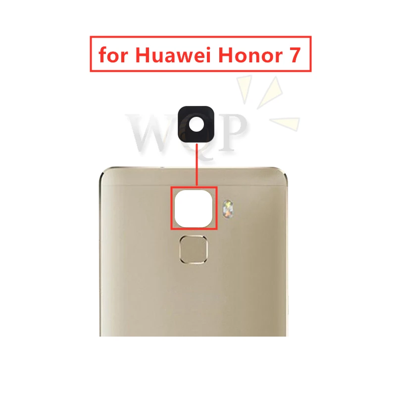 Стеклянный объектив для камеры Huawei Honor 7 2 шт. задняя камера стеклянный замена