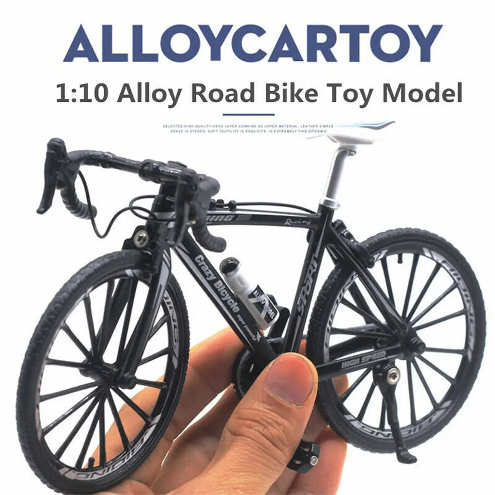 

1:10 Alloy Diecast Metal Bicycle Road Bike Model Cycling Toys For Kids Gifts Toy Vehicles for children