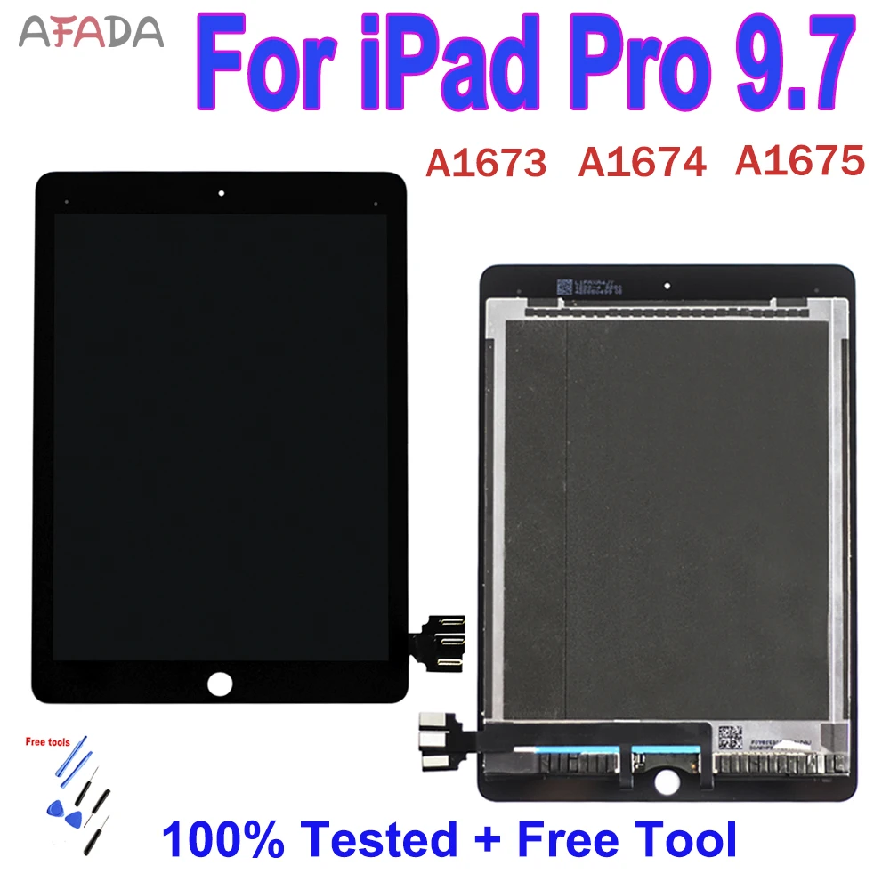 

For 9.7" LCD Display For Apple iPad Pro 9.7 A1673 A1674 A1675 LCD Touch Screen Digitizer Sensors Panel Replacement iPad Pro9 LCD