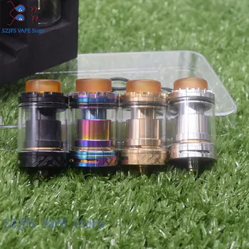 

Vaporizer Vapor USA Relod RTA Replaceable Dripping Tank Atomizer with 2ml Glass Tubes 24mm Diameter 5 Color vape tank vs Zeus X