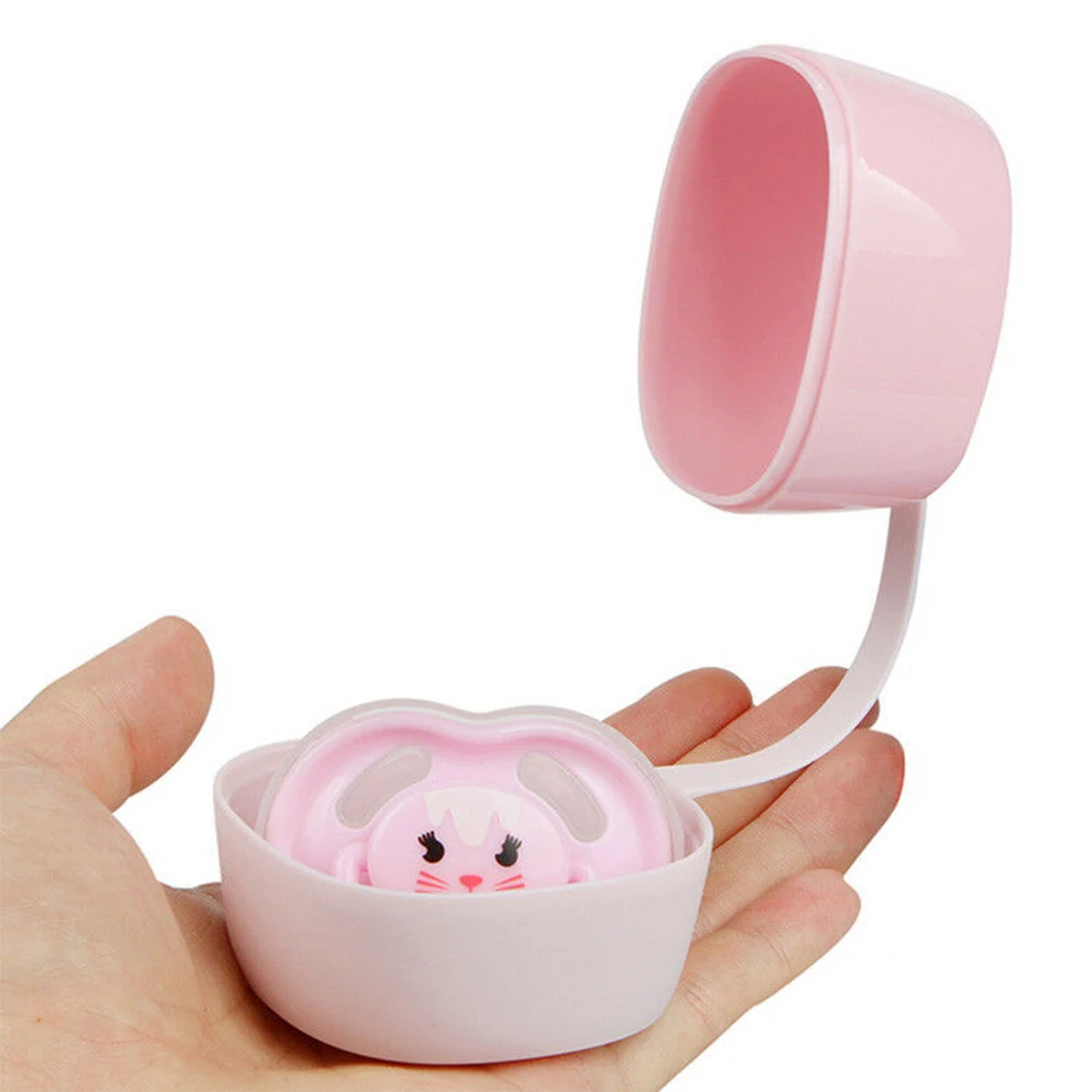 

Round Storage Box Infant Baby Protection Soild Portable Holder Soother Eco-friendly Children Home Pacifier Container Non-toxic
