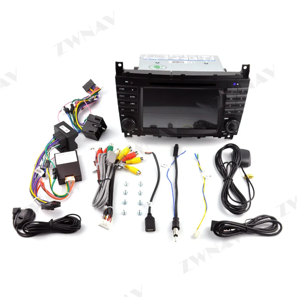 Cheap Android 9.0 DSP Car DVD Player GPS For Mercedes-Benz C-W203 CLK-W209 Auto Stereo Radio Car Multimedia Player Head Unit Recorder 5