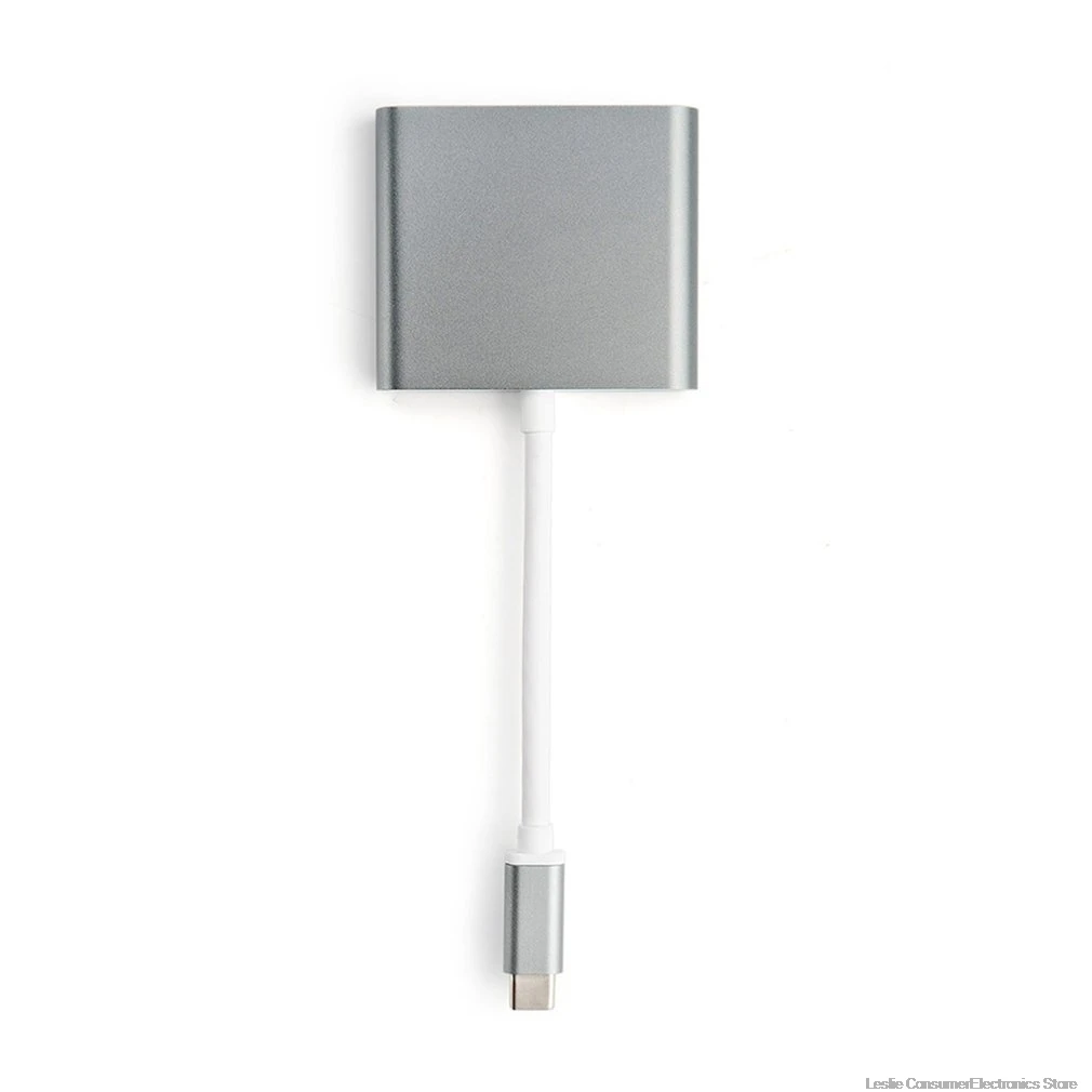 Mosible USB C концентратор к HDMI адаптер для Macbook Pro/Air Thunderbolt 3 концентратор USB Type C к HDMI 4K USB 3,0 порт USB-C питания