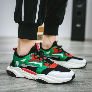 

Knit Breathable Mesh Sneakers Fashionable Comfortable Tide Shoes Casual Shoes