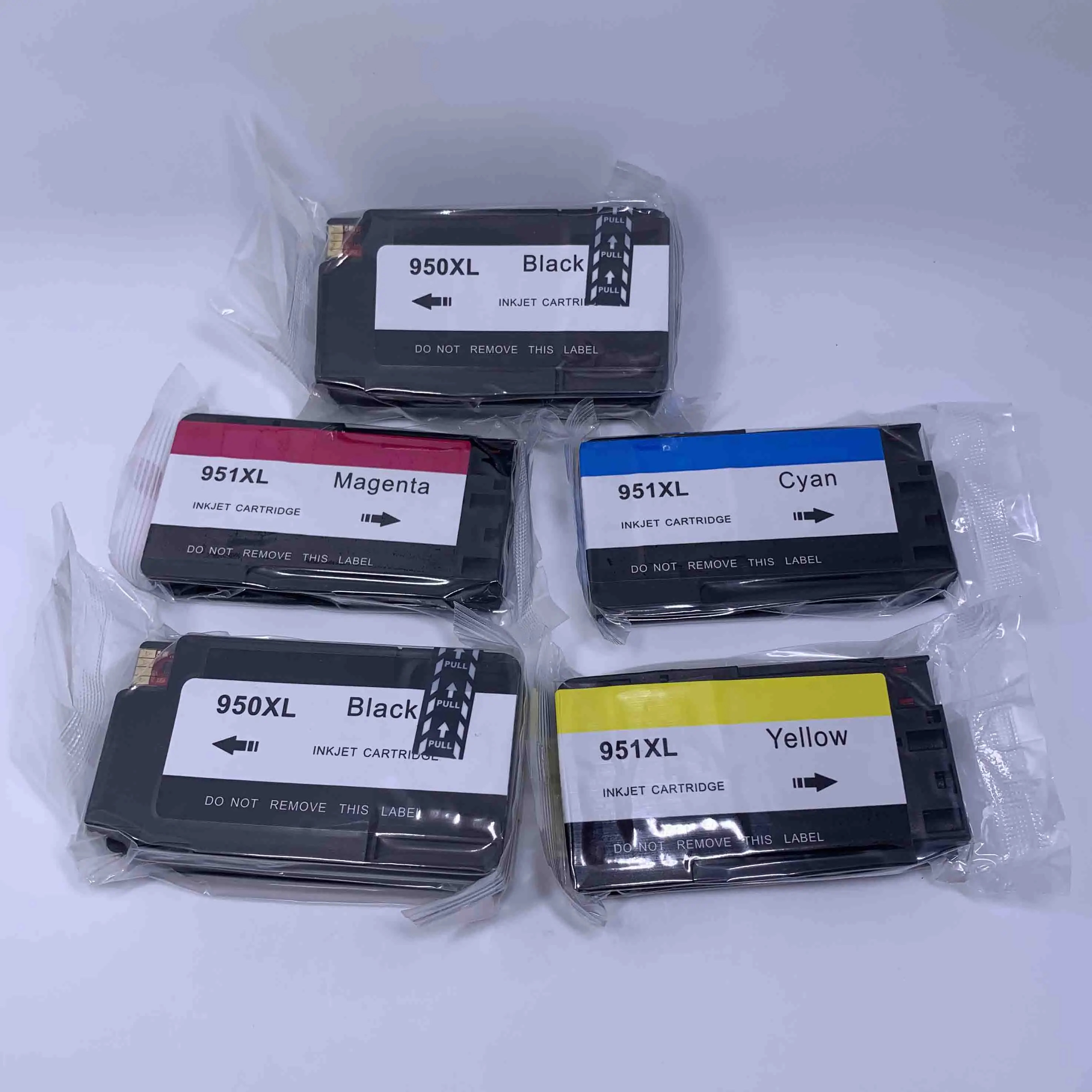 5pcs YOTAT совместимый для HP950 951 950 чернильный картридж для HP950XL Officejet Pro 8100 8600 8600 плюс 8610 8620 8660 8630 8640 8615 - Цвет: 5pcs