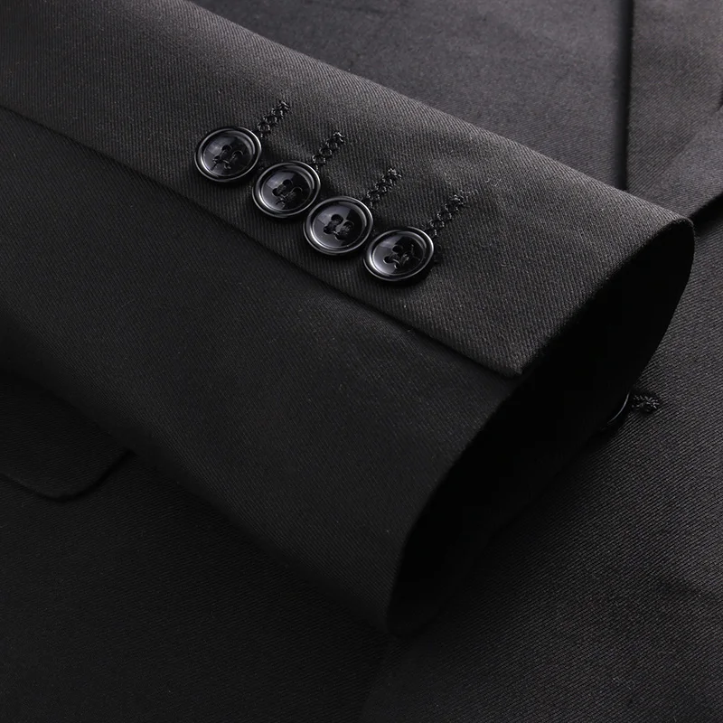 2020 New Arrival Morning suit Wedding Suits For Men Best man's Three Peices Suits (Jacket+Pants+vest) Custom made Black Suits 3