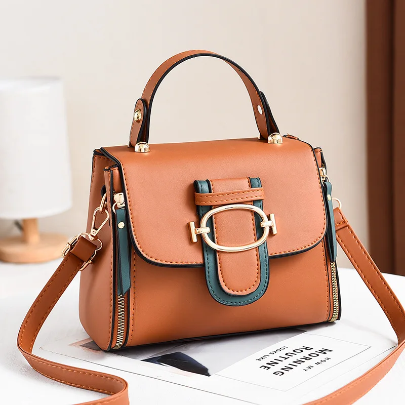 

Small Bag WOMEN'S Bag New Style 2019 Christmas-Versatile Fashion chao wang Red Celebrity Style Western Style Bucket Shoulder Bag
