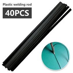 Baguettes de soudage en plastique PP (3mm) noir, paquet de 200mm * 40 pièces/forme triangulaire/fournitures de soudage 