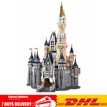 

DHL IN Stock Building Bricks 4080Pcs Cinderella Princess Castle City Model Building Blocks Compatible 83008 71040 16008