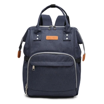 

LEQUEEN Mummy Backpack Multifunctional Baby Diaper bags Mommy travel carrier Mother Maternity Nappy with stroller hooks LPB36