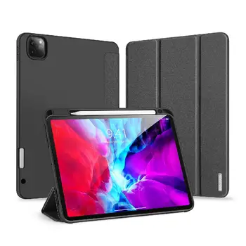 

Protection Cover for iPad Pro 12.9 2020 Fall Resistant Smart Stay Cover Leather Protective Case with Pen Holder