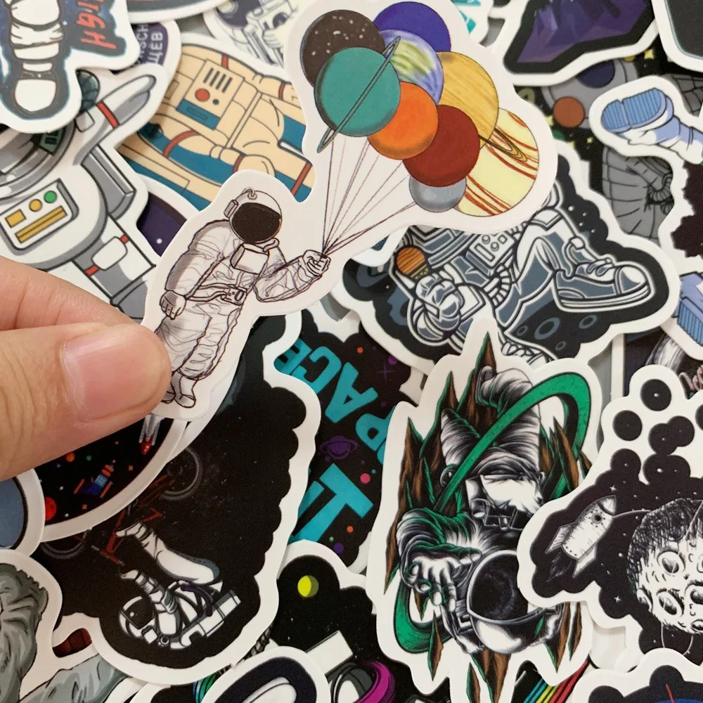 Stickers Kids Toys Laptop Motorcycle Space Unicorn Sticker Scrapbook Skateboard Graffiti Waterproof Stickers Pack 50pcs/Lot