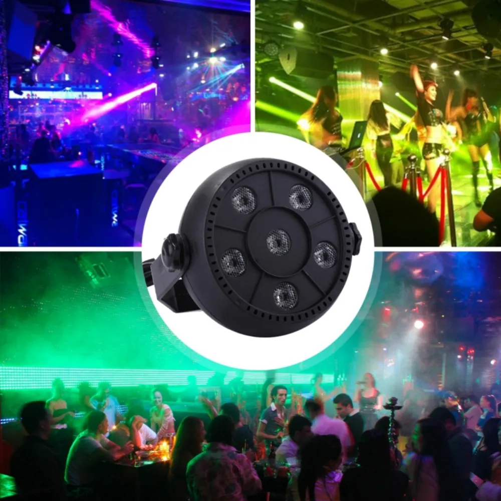 LED Par 3 Вт RGBW с DMX512 для клубной дискотеки DJ звуковой активированный диско шар