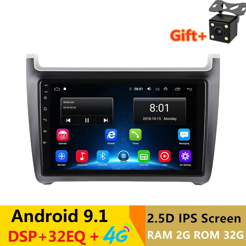 Perfect 10.1" 2G RAM 32G ROM Android Car DVD Video Player GPS For vw polo 2011 2012 2013-2016 audio car radio stereo navigation headunit 0 Perfect 10.1" 2G RAM 32G ROM Android Car DVD Video Player GPS For vw polo 2011 2012 2013-2016 audio car radio stereo navigation headunit 0