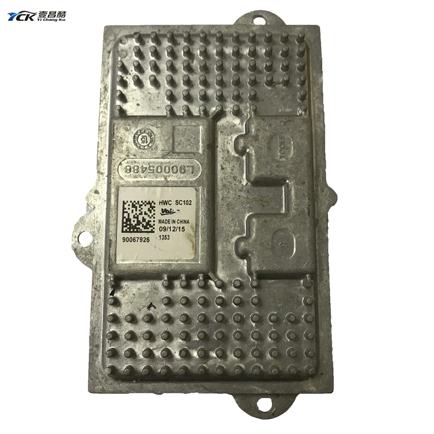 1х YCK- Edge 90067926 Автомобильный светодиодный модуль управления фар балласт используется аксессуары для автомобиля L90005488