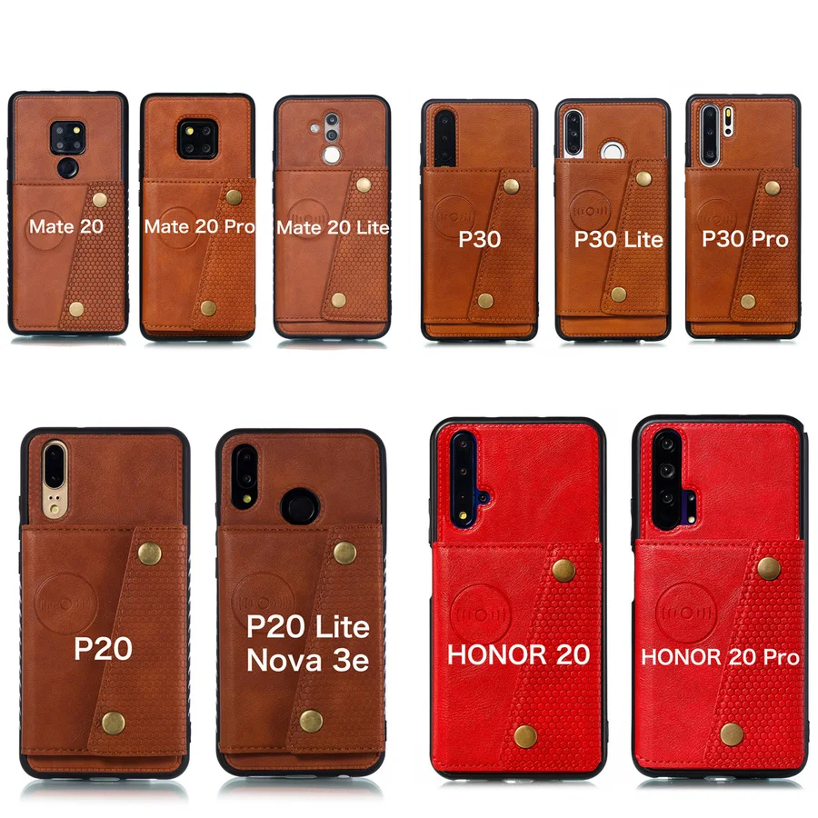Coque кожаный чехол-бумажник для huawei P30 honor20 Pro mate 20 P20 Lite, держатели для карт, карман, задняя крышка, Fundas Hawei P30 Pro Чехол