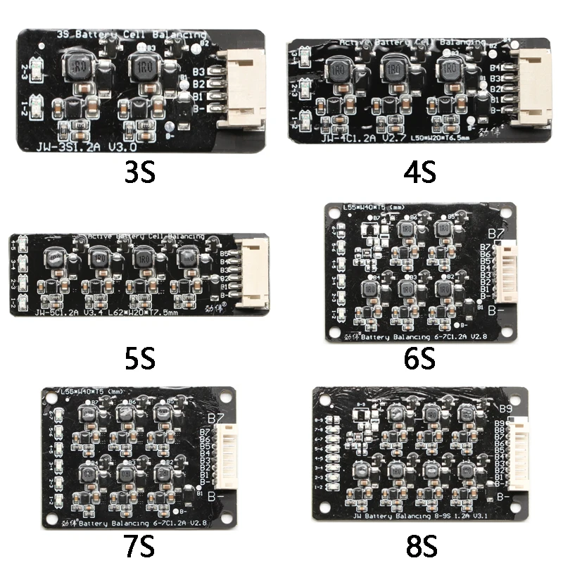 Балансировочная плата BMS 3S 4S 6S 7S 10S 12S 13S 16S 17S|Аксессуары для батарей| |