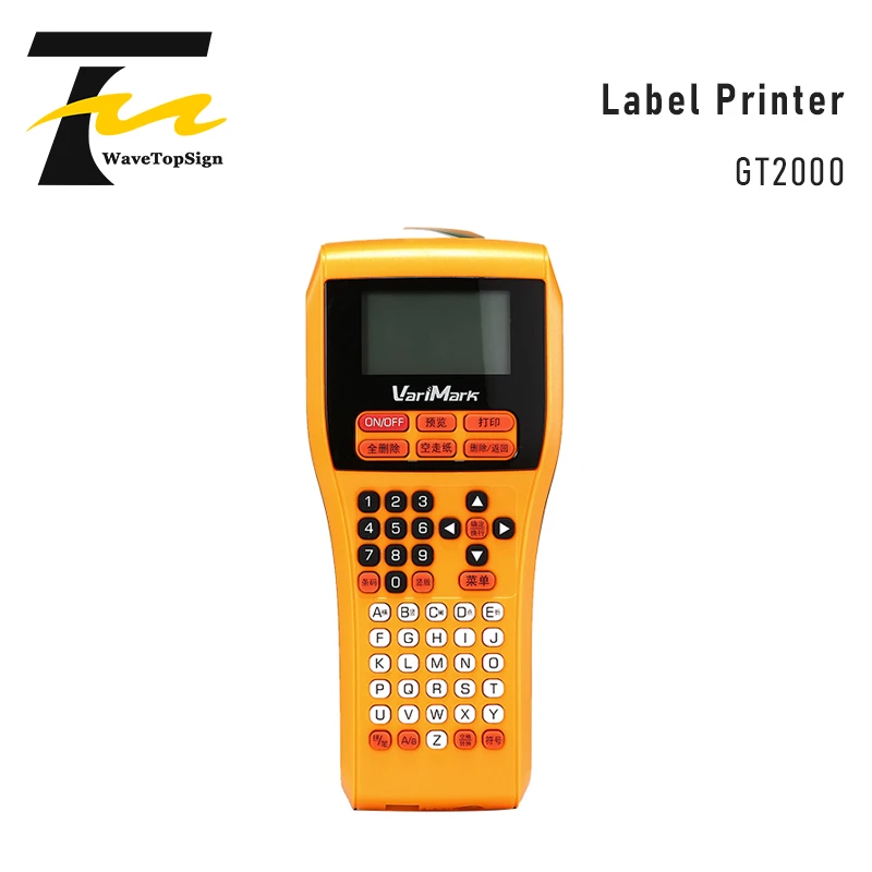 Label printer Hand-Held Portable GT2000 Communication Cable Label Printer Used for Power Communication/Network Cable label Print
