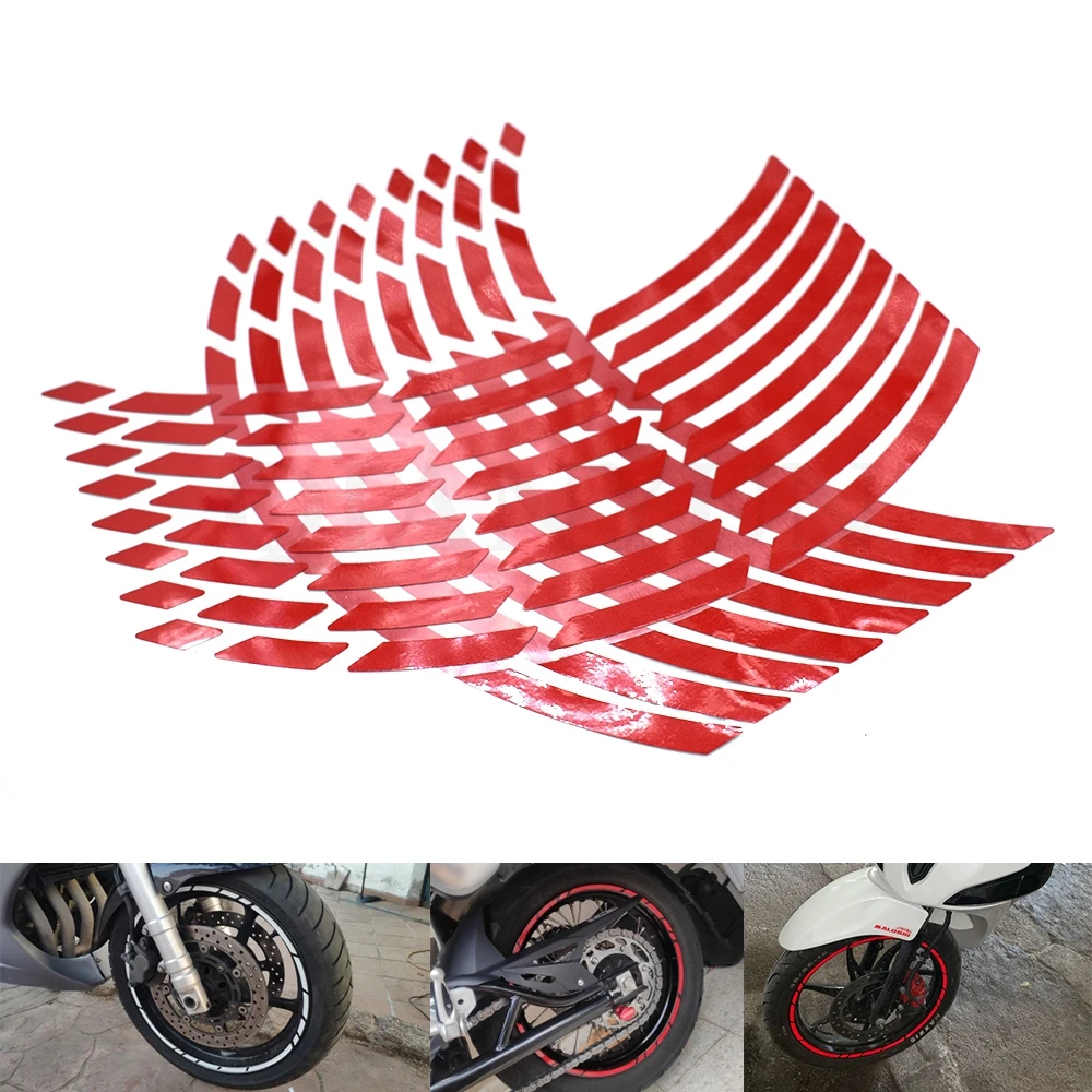 Universal motorcycle car tire tire sticker reflective rim tape for Honda F2 F3 F4 F4i F5 CBR650F/CB650F CB600F CB900F CBF600