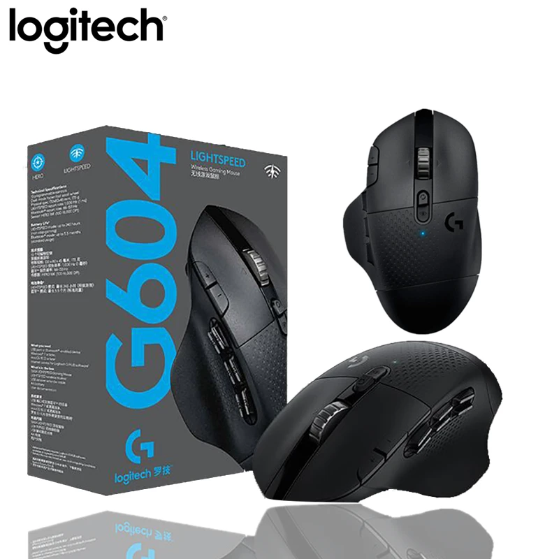 Logitech G604 Lightspeedゲーミングマウス ワイヤレス dpi ヒーローセンサー 15のプログラム可能なコントロール ゲーマー向けの16kセンサー オーバーウォッチ Lol Mice Aliexpress